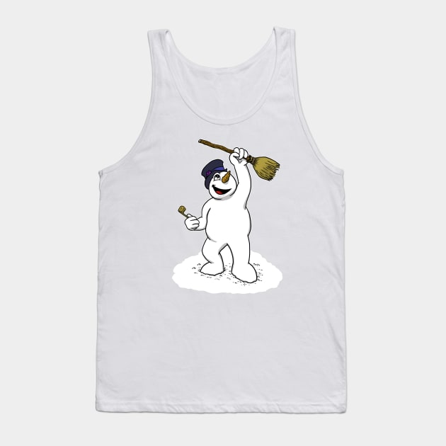 This is My BROOM-stick! (happy version) Tank Top by mikeskki